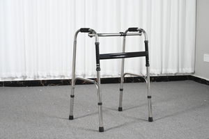 Foldable Stainless Steel Heavy-Load Walking Aid