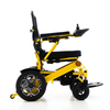 Lightweight Foldable Aluminum Alloy Material Electric Wheelchair with Lithium Battery 
