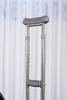 Dual-Adjust Aluminum Alloy Underarm Crutches