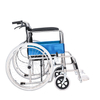 Foldable Premium Manual Wheelchair with Electroplated Frame And Toilet