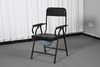 Foldable Powder-Coated Iron Pipe Commode Chair 