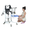 Hydraulic Lift Patient Transfer Chair with Sponge Cushion