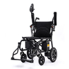 Lightweight Foldable Aluminum Alloy Material Electric Wheelchair with Lithium Battery 
