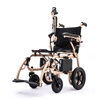 Lightweight Foldable Aluminum Alloy Material Electric Wheelchair with Lithium Battery 