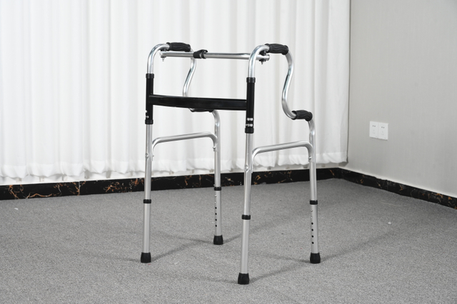 Foldable Stainless Steel Heavy-Load Walking Aid