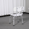 Height-Adjustable Lightweight Aluminium Alloy Shower Chair