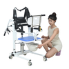 Hydraulic Lift Patient Transfer Chair with Sponge Cushion