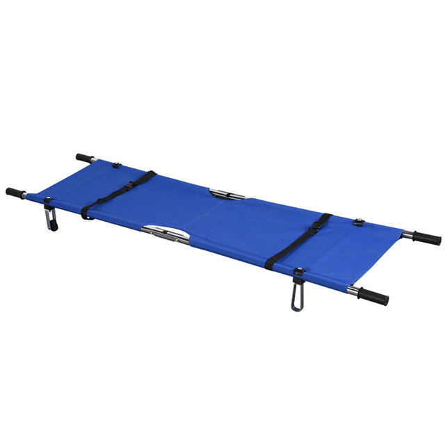 Foldable Stainless Steel Emergency Stretcher