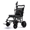 Lightweight Foldable Titanium-magnesium Alloy Material Electric Wheelchair with Lithium Battery 