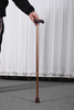 10-Level Adjustable Aluminum Alloy Bronze Walking Cane