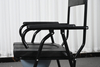 Foldable Powder-Coated Iron Pipe Commode Chair 