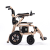 Lightweight Foldable Aluminum Alloy Material Electric Wheelchair with Lithium Battery 