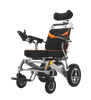 Lightweight Foldable Aluminum Alloy Material Electric Wheelchair with Lithium Battery 