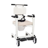Manual Lift Patient Transfer Chair with Thickened Steel Frame