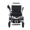 Lightweight Foldable Aluminum Alloy Material Electric Wheelchair with Lithium Battery 