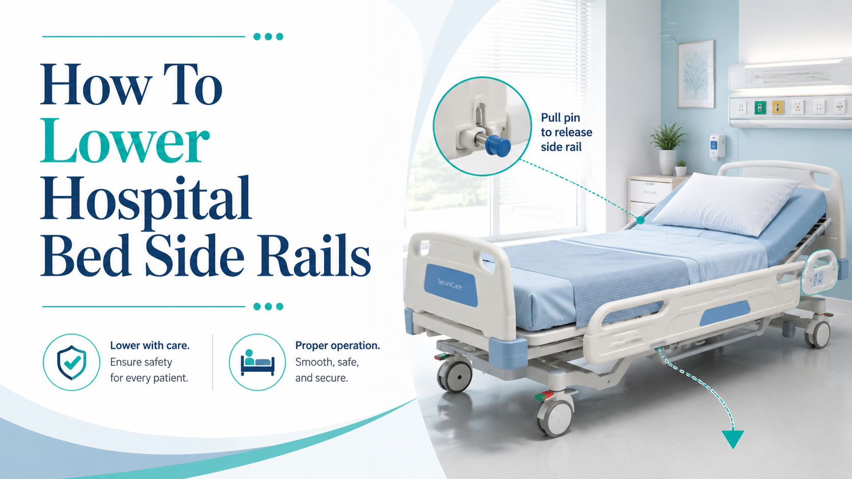 How To Lower Hospital Bed Side Rails