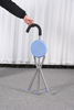 Foldable 3-Leg Stainless Steel Cane Stool