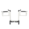 Manual Lift Patient Transfer Chair with Thickened Steel Frame