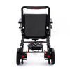 Lightweight Foldable Titanium-magnesium Alloy Material Electric Wheelchair with Lithium Battery 