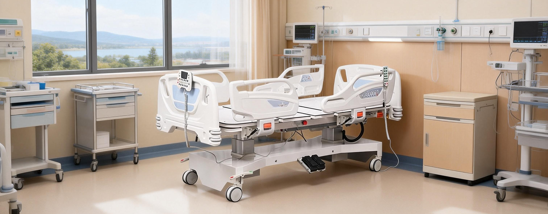 MULTIFUNCTIONAL ICU HOSPITAL BED