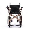 Lightweight Foldable Aluminum Alloy Material Electric Wheelchair with Lithium Battery 