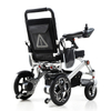 Lightweight Foldable Aluminum Alloy Material Electric Wheelchair with Lithium Battery 